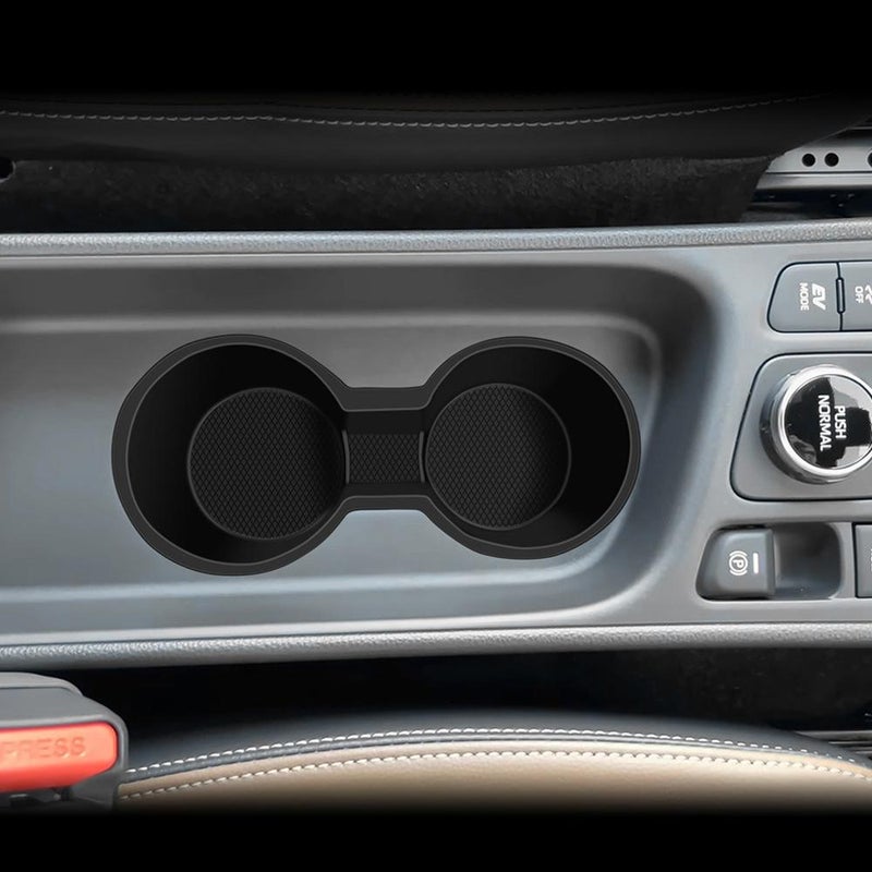 Black Not Slip Silicone Cup Bracket Center Console Silicone Cup Bracket Adjustable Cup Bracket - Image 3